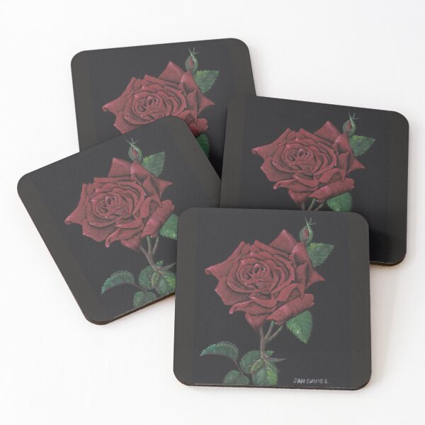 Item preview, Red Rose by Jan Davies designed and sold by KarinaDavies.