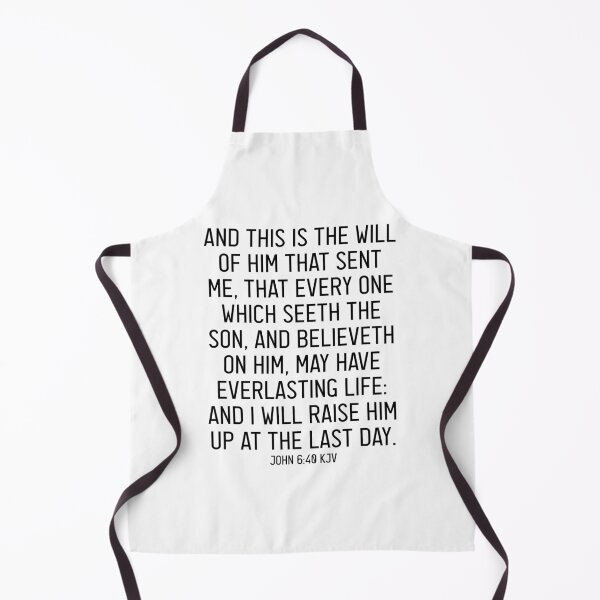 Item preview, John 6:40 KJV designed and sold by Logosdesignshop.