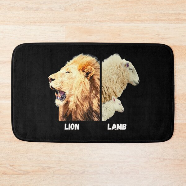 Item preview, A lion verses a lamb and a sheep 2 designed and sold by AnnaBBS.