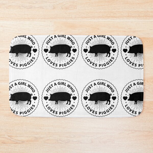 Item preview, Just A Girl Who Loves Piggies | Adorable Pigs designed and sold by GravitiTees.