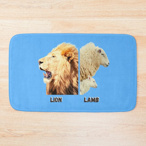Item preview, A lion verses a lamb and a sheep 3 designed and sold by AnnaBBS.