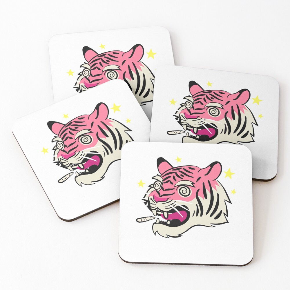 Item preview, Coasters (Set of 4) designed and sold by RedsStickerShop.