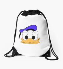 Donald Duck Merchandise Drawstring Bag
