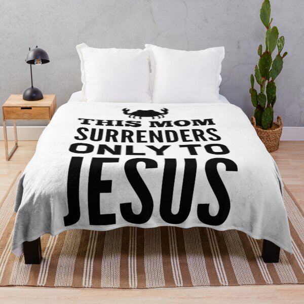 Item preview, Mom surrenders only to Jesus - Cool Sticker designed and sold by joejiing.