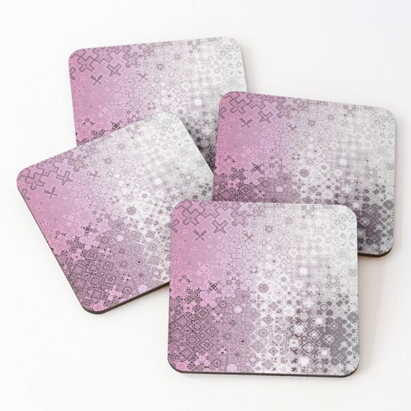 Item preview, Pink Ombre Glass Abstract  designed and sold by Kay Grinsteinner.