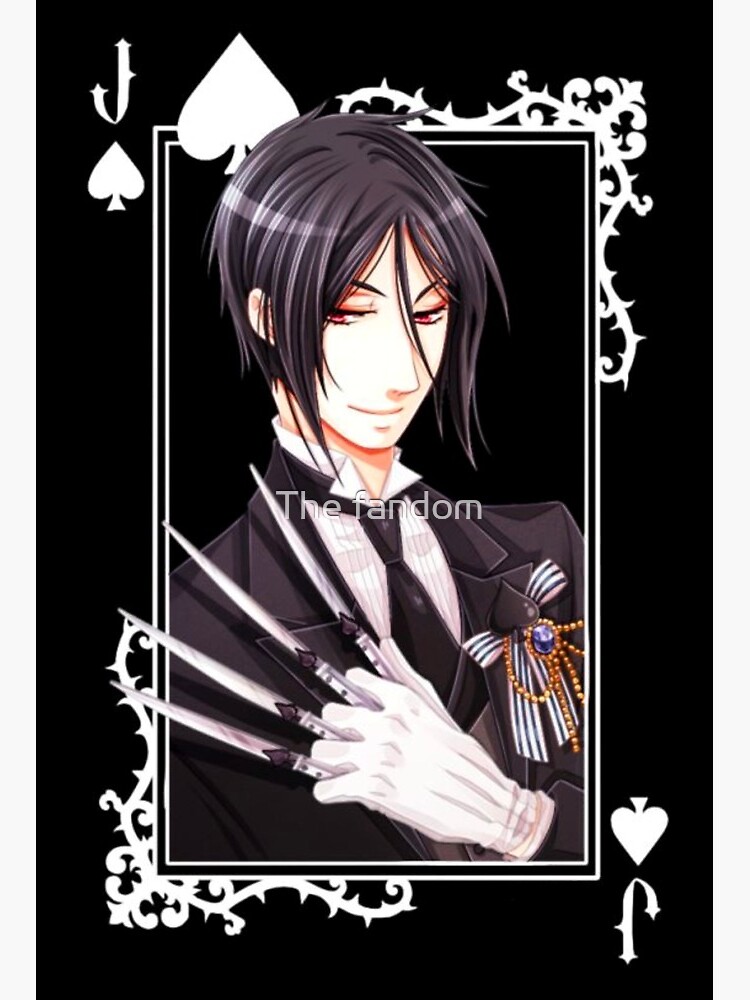 Black Butler Sebastian Michaelis Japanese Art Drawing by Anime Art - Fine  Art America