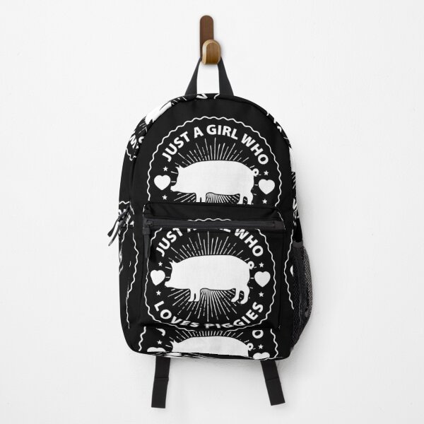 Item preview, Just A Girl Who Loves Piggies | Cute Pigs designed and sold by GravitiTees.