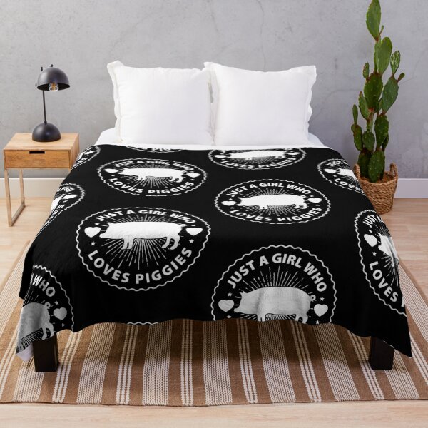 Item preview, Just A Girl Who Loves Piggies | Cute Pigs designed and sold by GravitiTees.