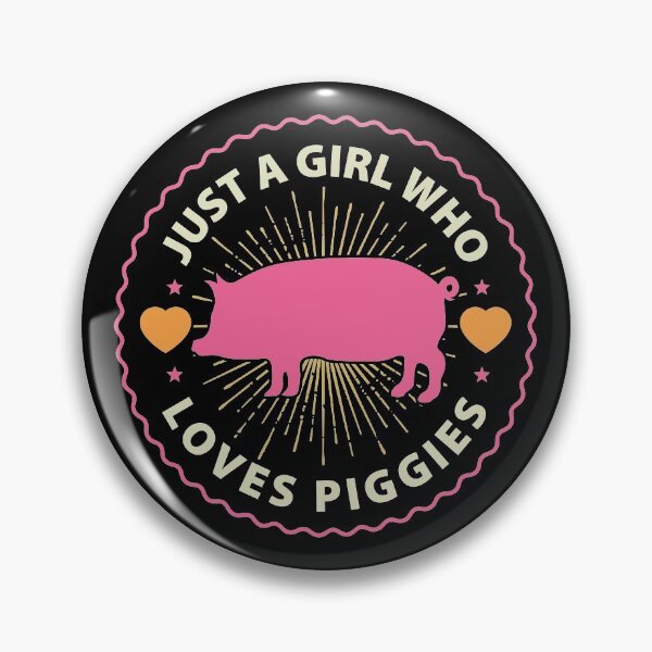 Item preview, Just A Girl Who Loves Piggies | Pet Pigs designed and sold by GravitiTees.