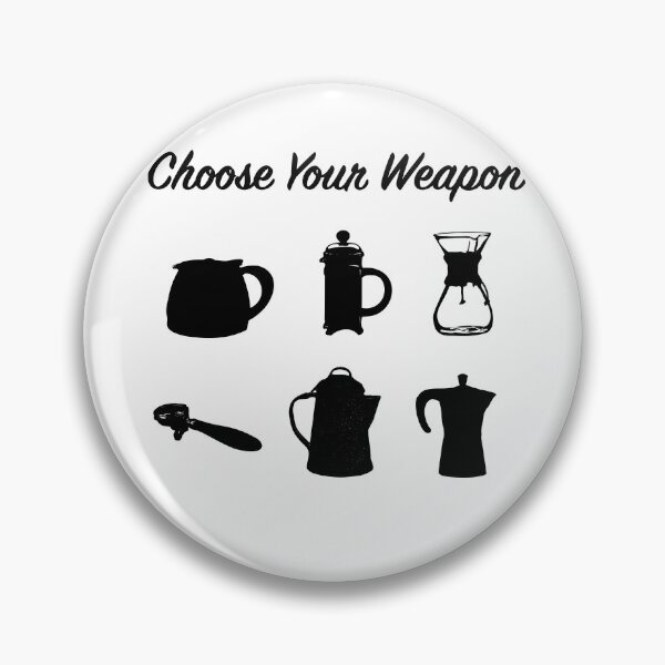 Item preview, Choose your Caffeine Weapon designed and sold by ZaciCreative.