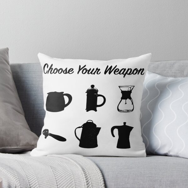 Item preview, Choose your Caffeine Weapon designed and sold by ZaciCreative.