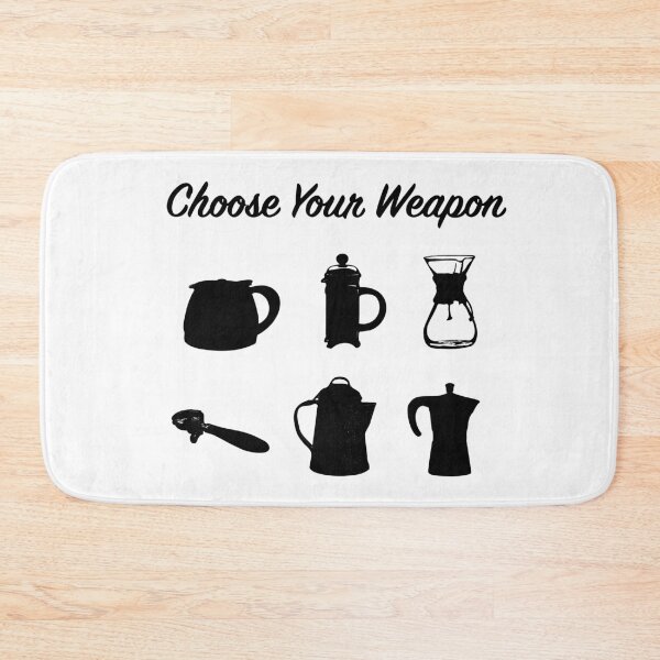 Item preview, Choose your Caffeine Weapon designed and sold by ZaciCreative.