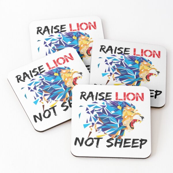 Item preview,  Raise Lions Not Sheep designed and sold by Gamers Hub.
