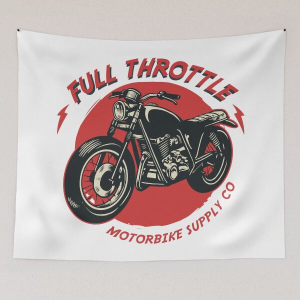 Item preview, Full Throttle Motorbike designed and sold by Vector Scout Lab.
