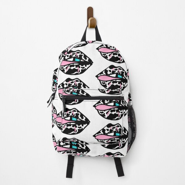 Artikelvorschau, Cowprint Lippenmund Zähne Design | 90er Mode entworfen und verkauft von nowthatspeachy.