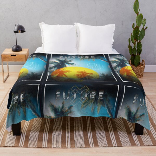 Item preview, Future Palm Trees Glitch designed and sold by SquinkCreative.