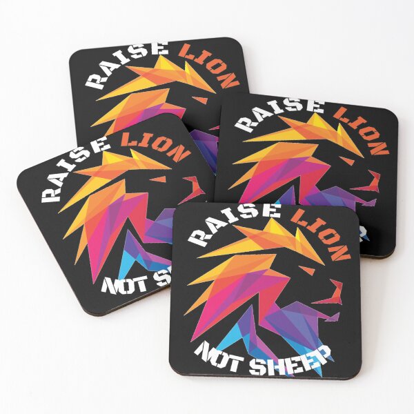 Item preview, Raise Lions Not Sheep designed and sold by Gamers Hub.
