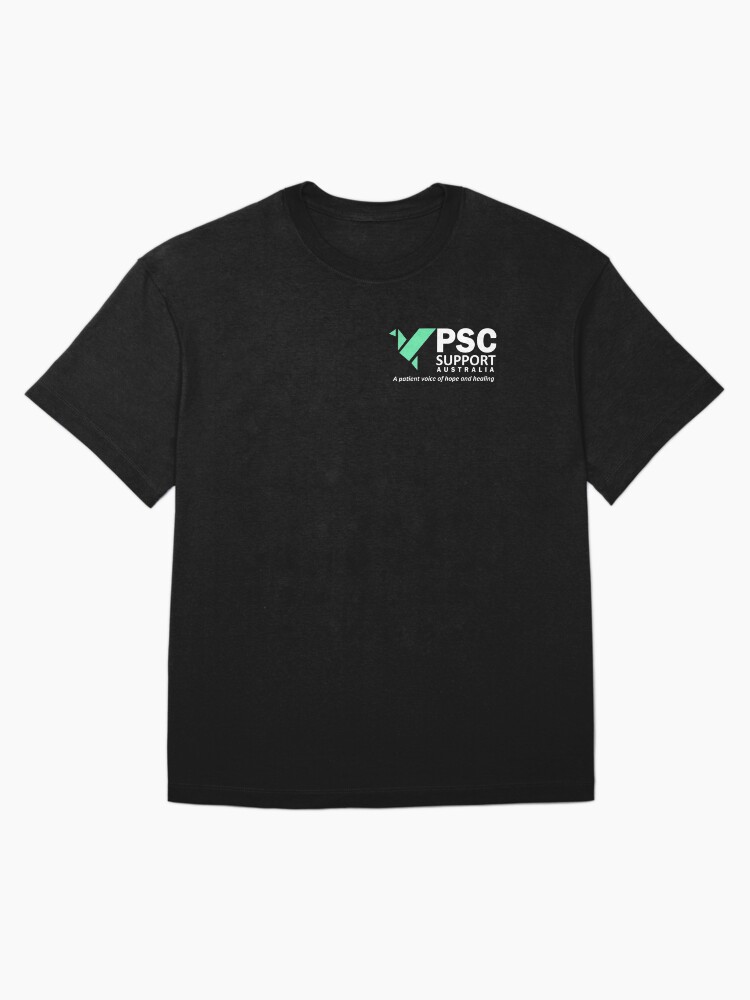 Thumbnail 3 of 7, Oversized T-Shirt, PSC Support Australia Standard Logo designed and sold by PSCSupport.