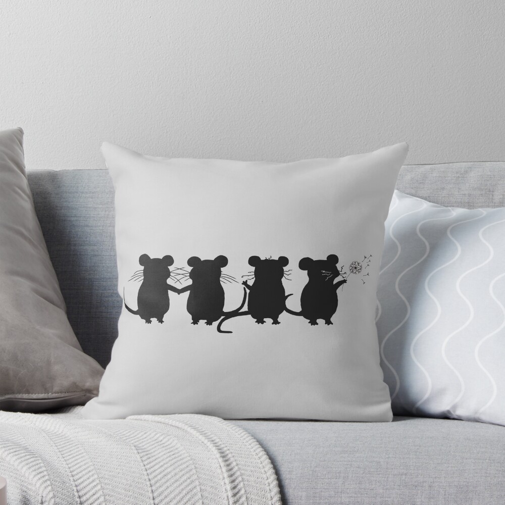 Item preview, Throw Pillow designed and sold by Martymouse.