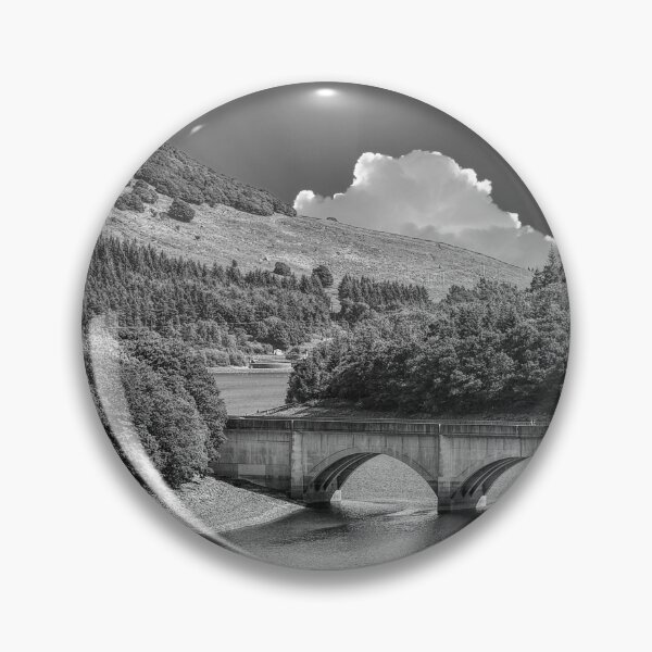 Item preview, Ladybower Reservoir Monochrome  designed and sold by Alisonchambers2.