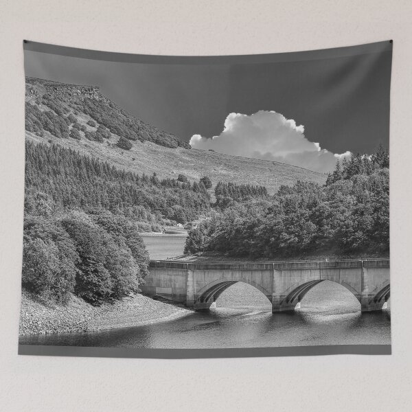 Item preview, Ladybower Reservoir Monochrome  designed and sold by Alisonchambers2.