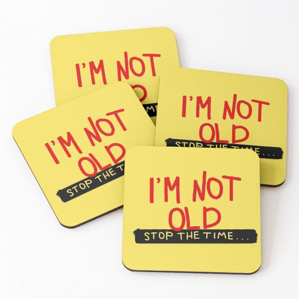 Item preview, Fun lettering, Im not old, Text, Quote  designed and sold by Babydov.