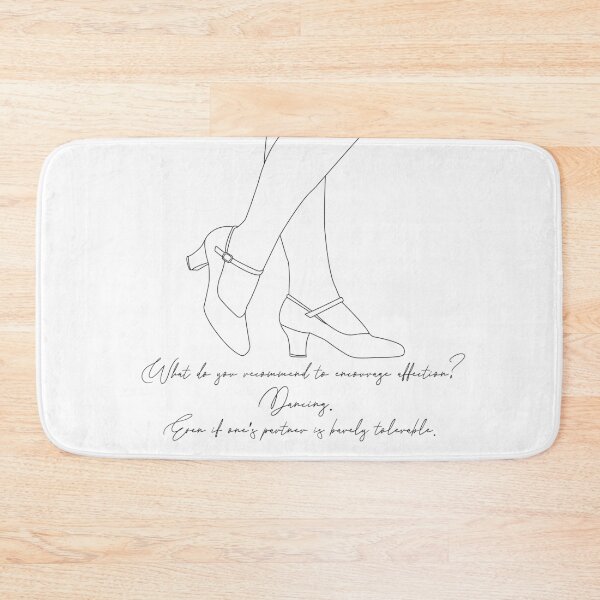 Item preview, Dancing Quote - Pride and Prejudice designed and sold by broadwaycantdie.