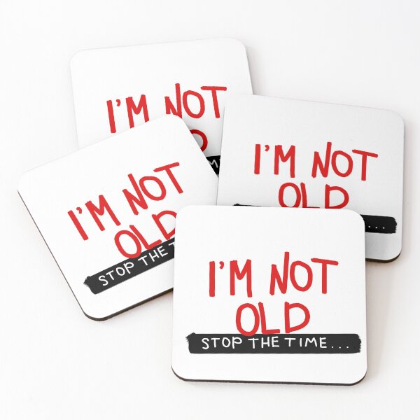 Item preview, Fun lettering, Im not old, Text, Quote  designed and sold by Babydov.