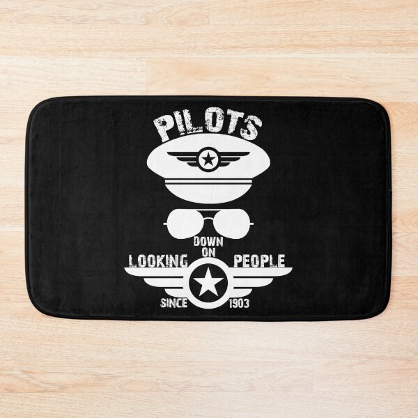 Item preview, Pilots looking down on people airplane airport designed and sold by blikonie.