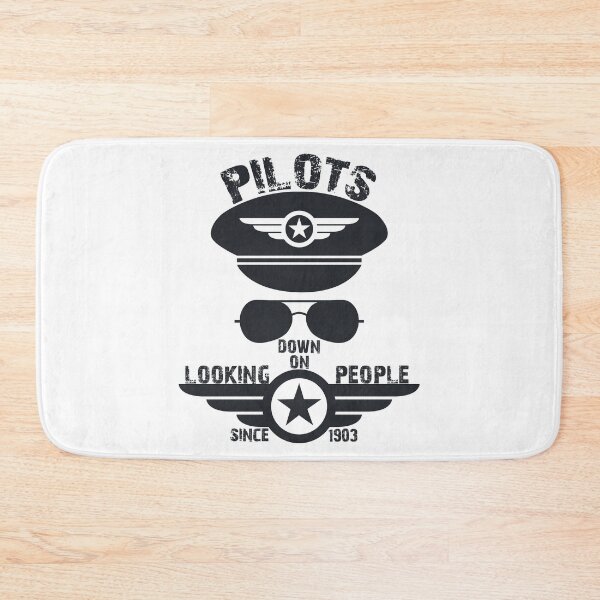 Item preview, Pilots looking down on people airplane airport designed and sold by blikonie.