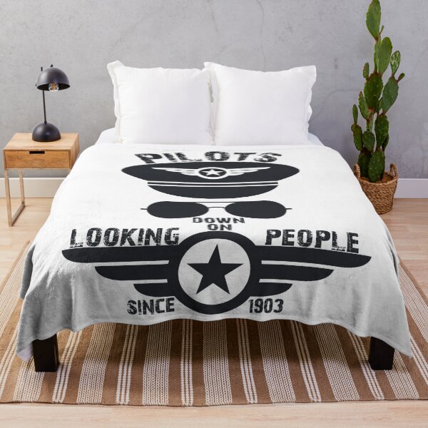 Item preview, Pilots looking down on people airplane airport designed and sold by blikonie.