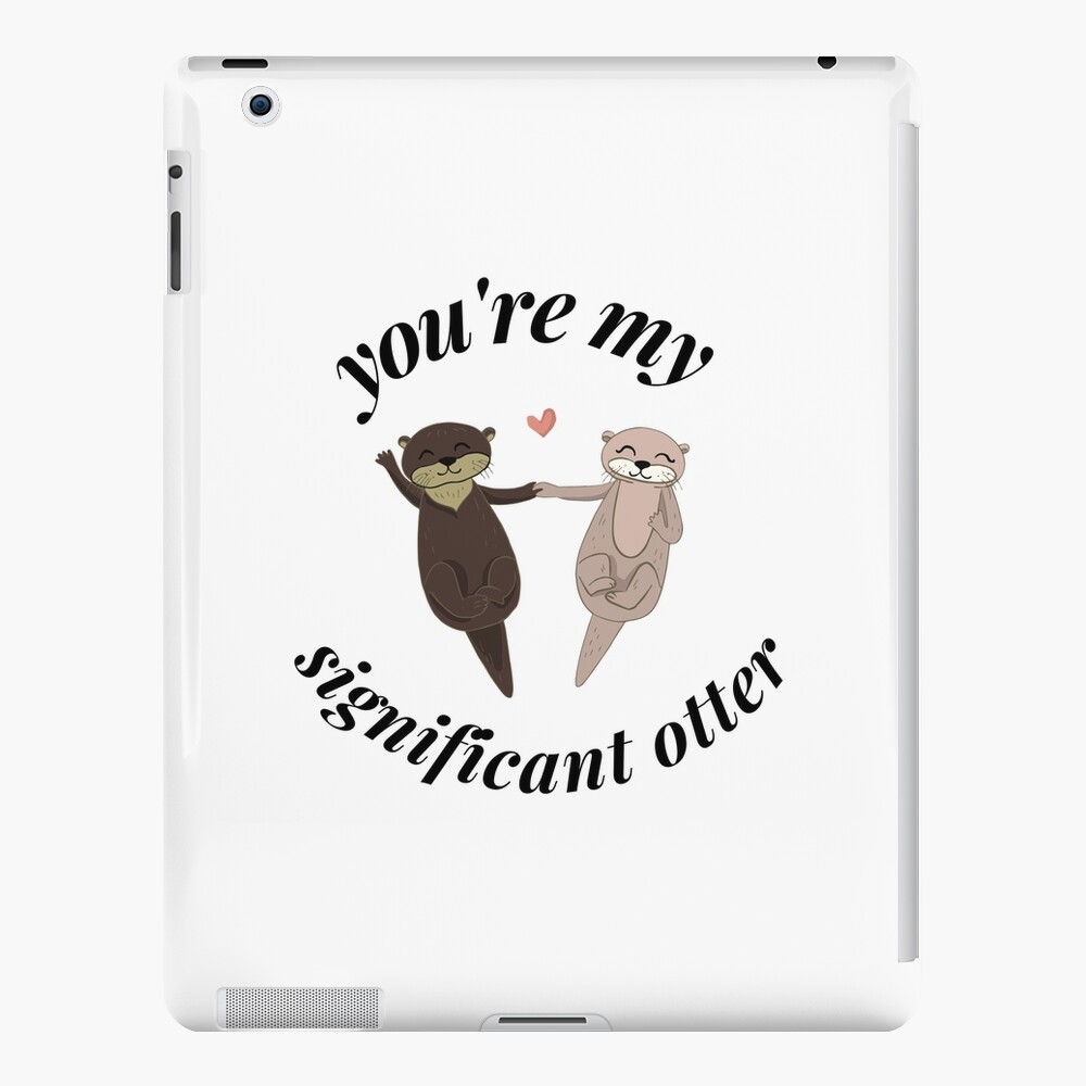 You're My Significant Otter Postcard for Sale by CMMArtistry