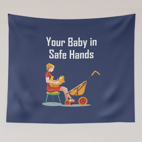 Item preview, Babysitter Babysitting Nanny Nannies Child Care Funny designed and sold by CuteDesigns1.