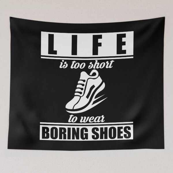 Item preview, Life is to short to wear boring shoes Sneakerhead designed and sold by blikonie.