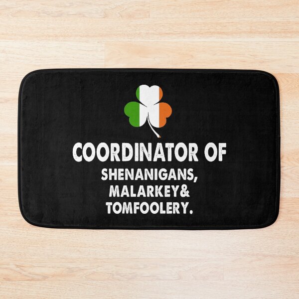 Item preview, Coordinator Of Shenanigans, Malarkey & Tomfoolery Shamrock Patrick's Day 2021 Trending designed and sold by Niishouseca.