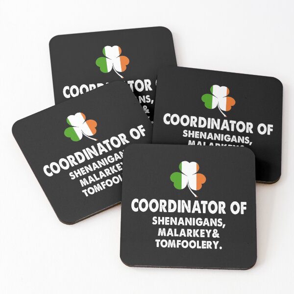 Item preview, Coordinator Of Shenanigans, Malarkey & Tomfoolery Shamrock Patrick's Day 2021 Trending designed and sold by Niishouseca.