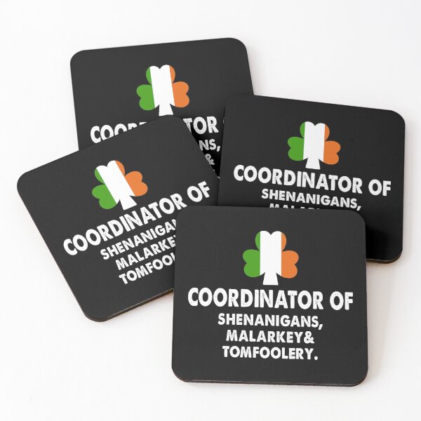 Item preview, Coordinator Of Shenanigans, Malarkey & Tomfoolery Shamrock Patrick's Day 2021 designed and sold by Niishouseca.