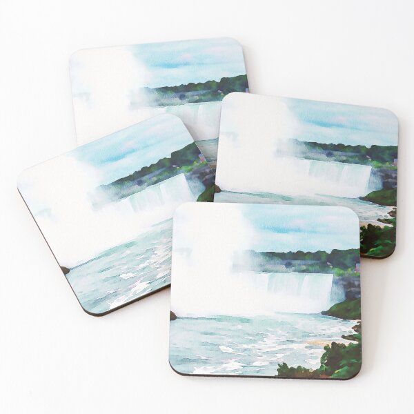 Item preview, Niagara Falls Canada watercolour effect designed and sold by Gerald Waters.