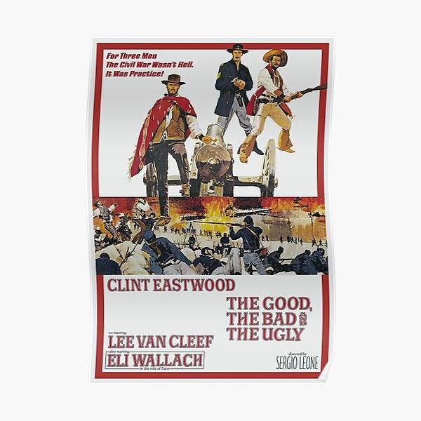 Poster The Good The Bad and The Ugly Poster