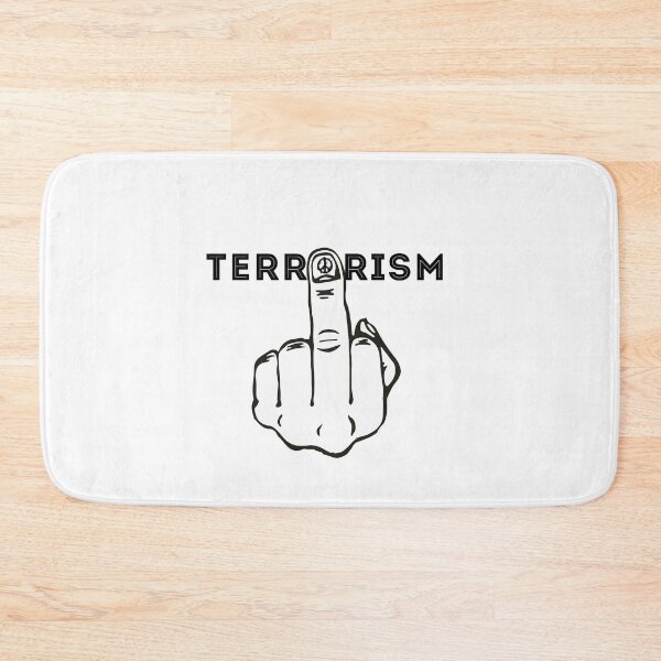 Item preview, ANTI TERRORISM (MIDDLE FINGER) designed and sold by illlustreation.