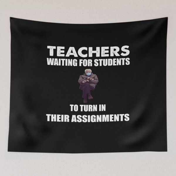 Item preview, Teachers Waiting For Students To Turn In Their Assignments Vintage designed and sold by Niishouseca.