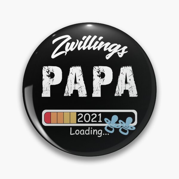 Artikelvorschau, Zwillings Papa 2021 Vater Baby Schwanger Geburt entworfen und verkauft von blikonie.