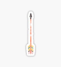 Tribal Watercolor Arrow Sticker