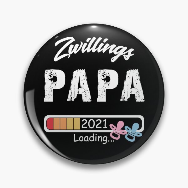 Artikelvorschau, Zwillings Papa 2021 Vater Baby Schwanger Geburt entworfen und verkauft von blikonie.