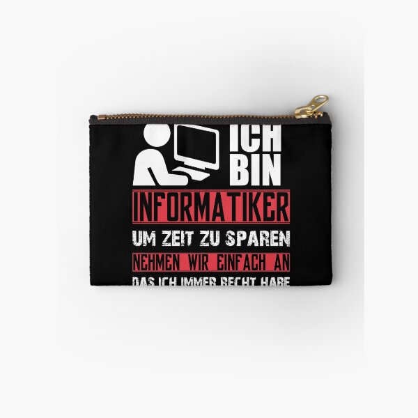 Artikelvorschau, Informatiker immer recht Nerd coding Admin Geek entworfen und verkauft von blikonie.