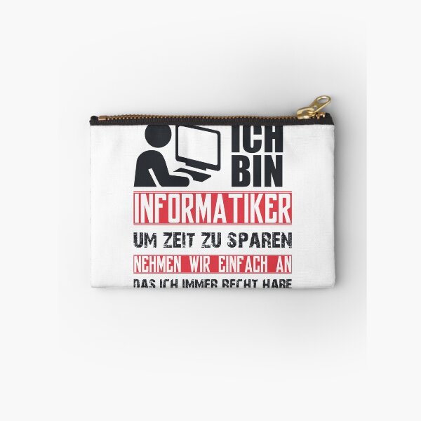Artikelvorschau, Informatiker immer recht Nerd coding Admin Geek entworfen und verkauft von blikonie.