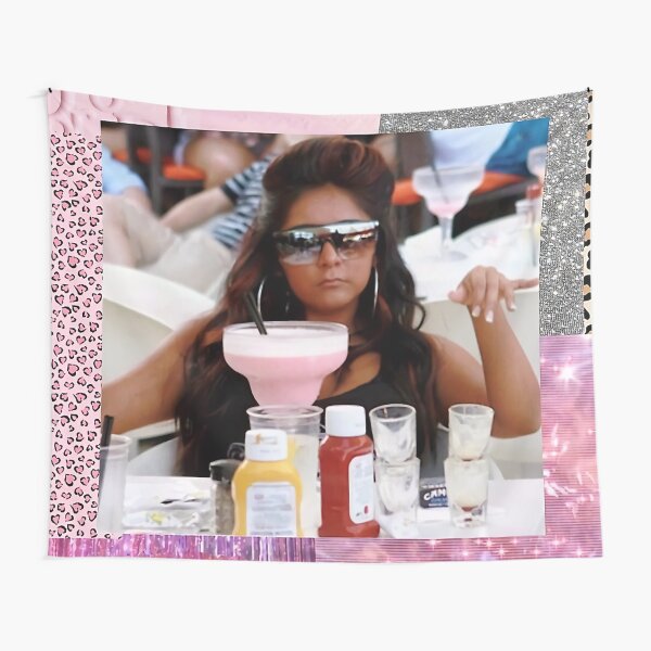 Snooki Mood And Drink Tapestry