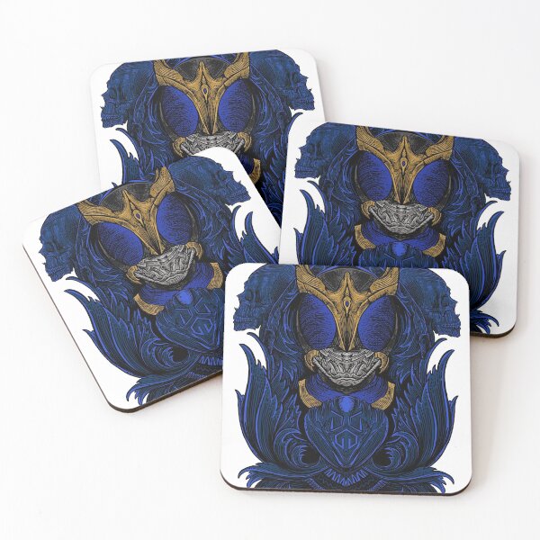 Item preview, Blue Version Masked Rider Engraving Fanart designed and sold by mazyoy.