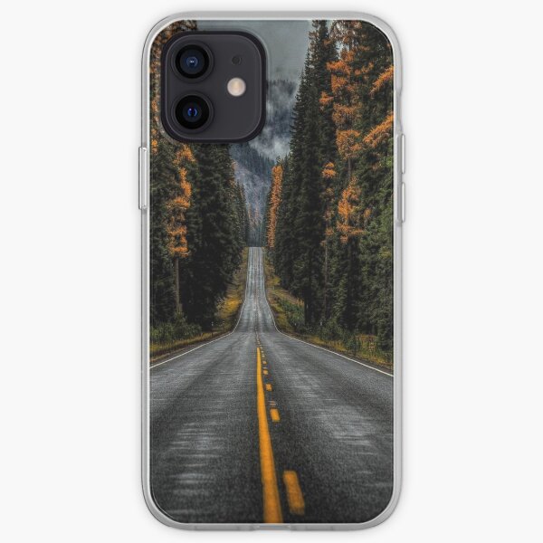 Hermosos caminos de montaña Funda blanda para iPhone