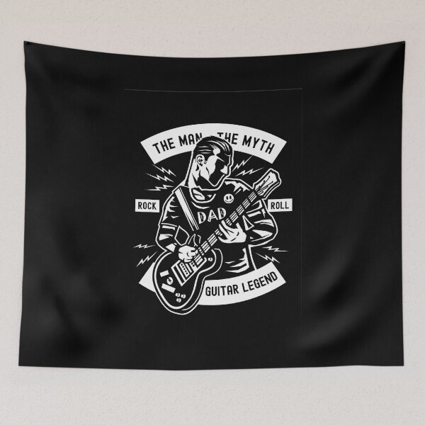 Item preview, Dad The Man the Myth The Guitar Legend designed and sold by Rhu Creations.
